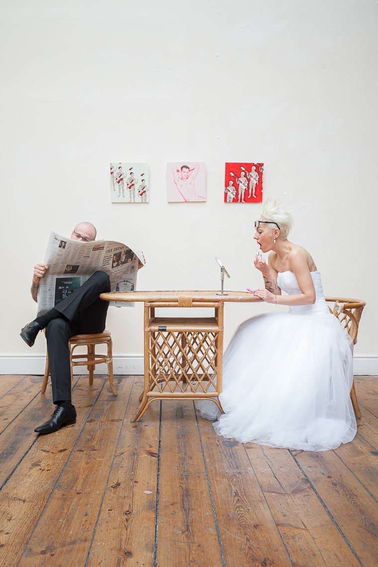 Wedding Portrait. B&P